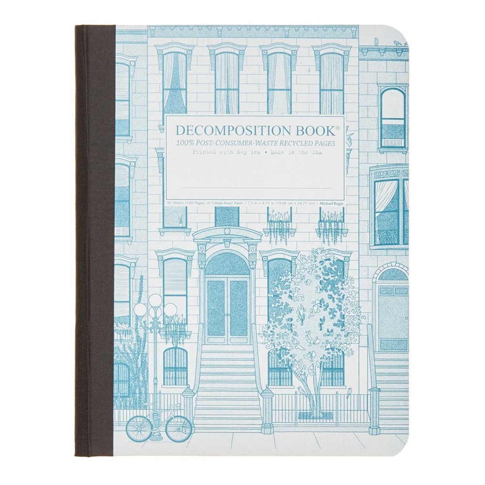 Michael Roger Press, Decomp Book, 9"x7", Brownstone